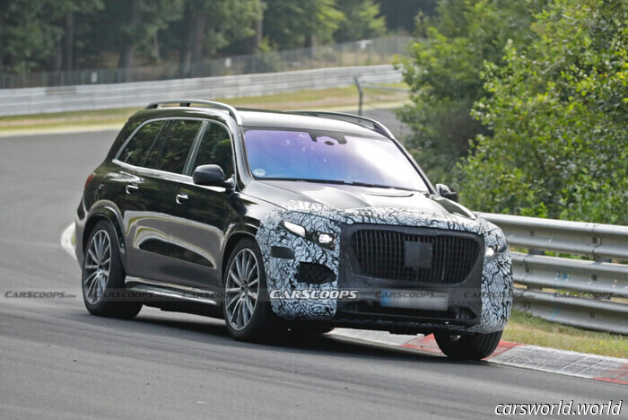 Когда речь заходит о решётках радиатора, Mercedes‑Maybach GLS по‑прежнему идёт своим путём | Carscoops